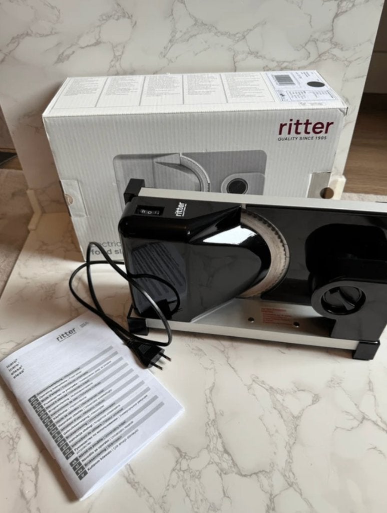 Ritter Icaro 5 Electrical Food Slicer Snijmachine Brood, Ophalen of Verzenden, Zo goed als nieuw