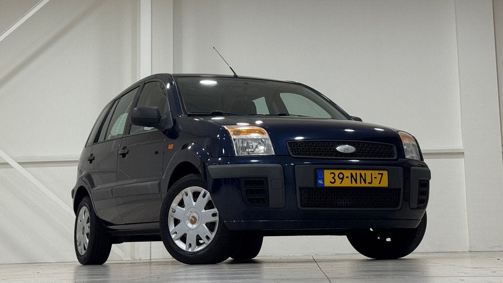 Ford Fusion 1.4i 16V Cool & Sound 3e Eigenaar APK 11-11-2026, Auto's, Ford, Voorwielaandrijving, Euro 5, Gebruikt, Zwart