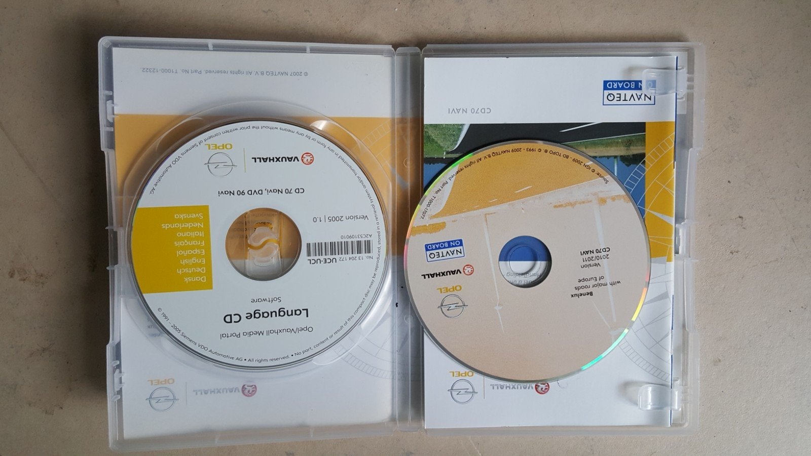 Navigatie CD Opel/Vauxhall CD70 Navi Benelux MRE 2007/2008, Ophalen of Verzenden