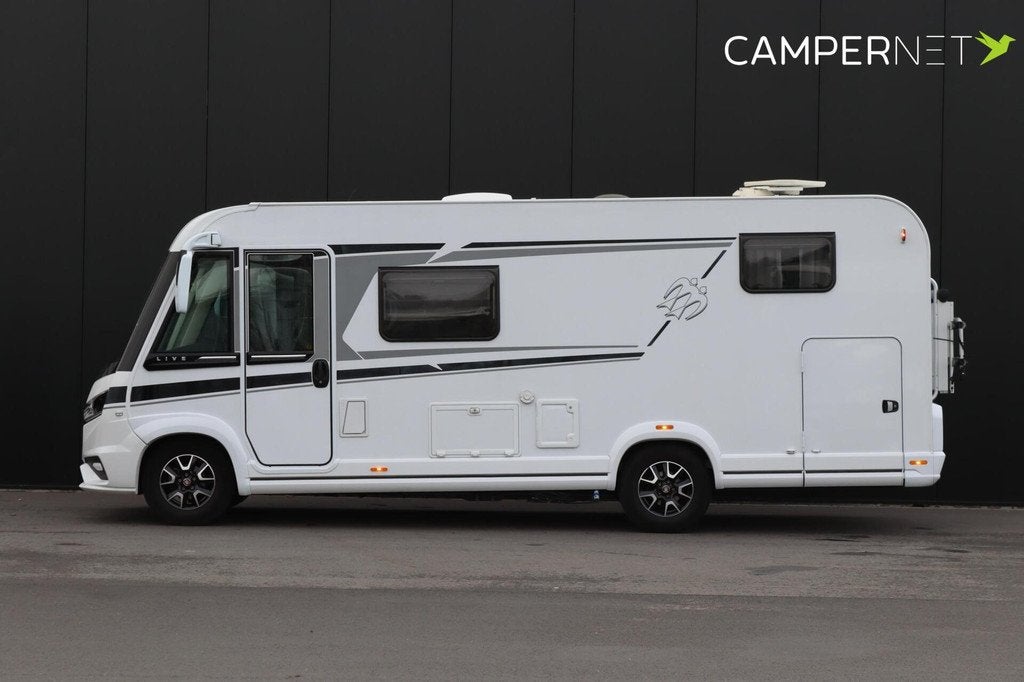 Knaus Live I 650 MEG 140pk 2.3 Multijet | Elektrische fietse, Integraal, Tot en met 2, 7 tot 8 meter, Bedrijf