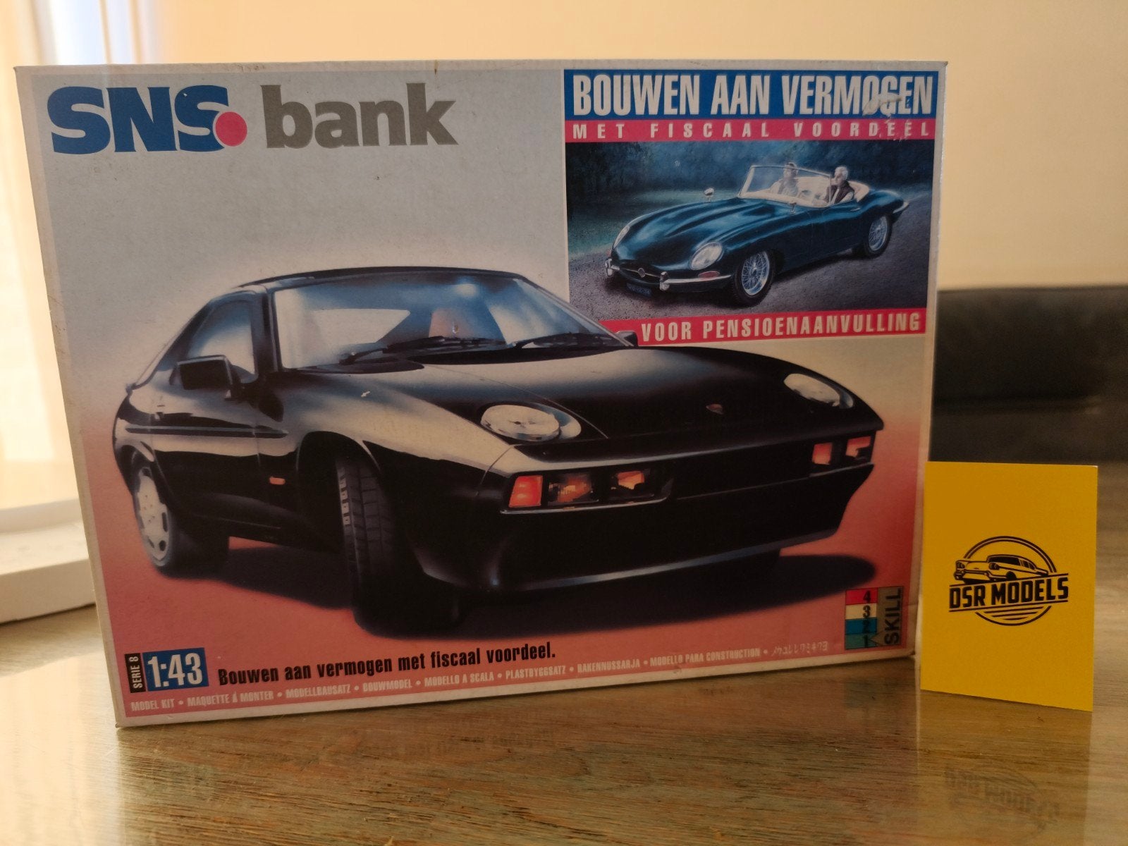 Bouwdoos Porsche (SNS Bank) - Zeldzaam verzamelobject, Overige merken, S, Auto, R