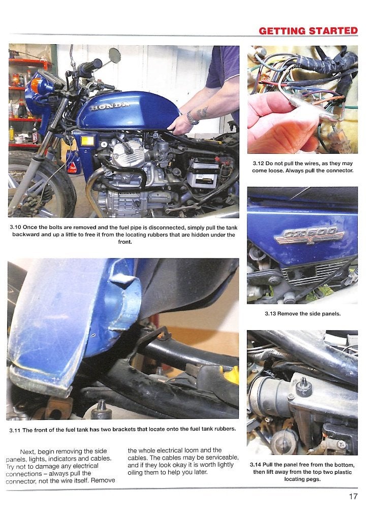 How to restore Honda CX500 & CX650, Motoren, Verzenden, Honda