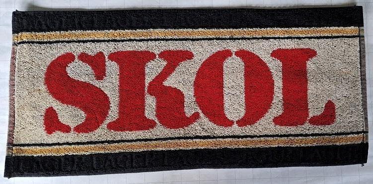 Skol Barhanddoekje, Ophalen of Verzenden, Zo goed als nieuw, Reclamebord, Plaat of Schild, Overige merken