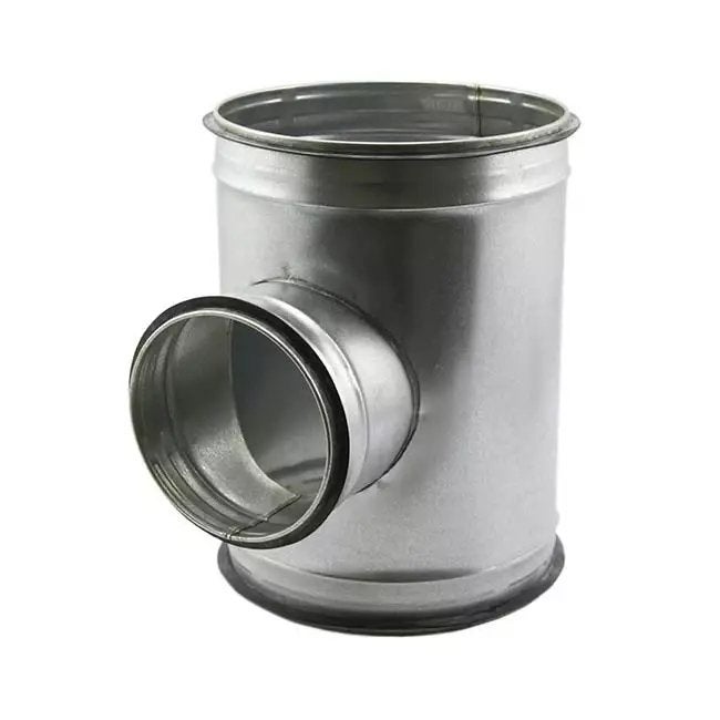 T-stuk 90º met afdichtingsrubber Ø 150mm - Ø 125mm, Overige materialen, Overige typen, Nieuw, Ophalen of Verzenden