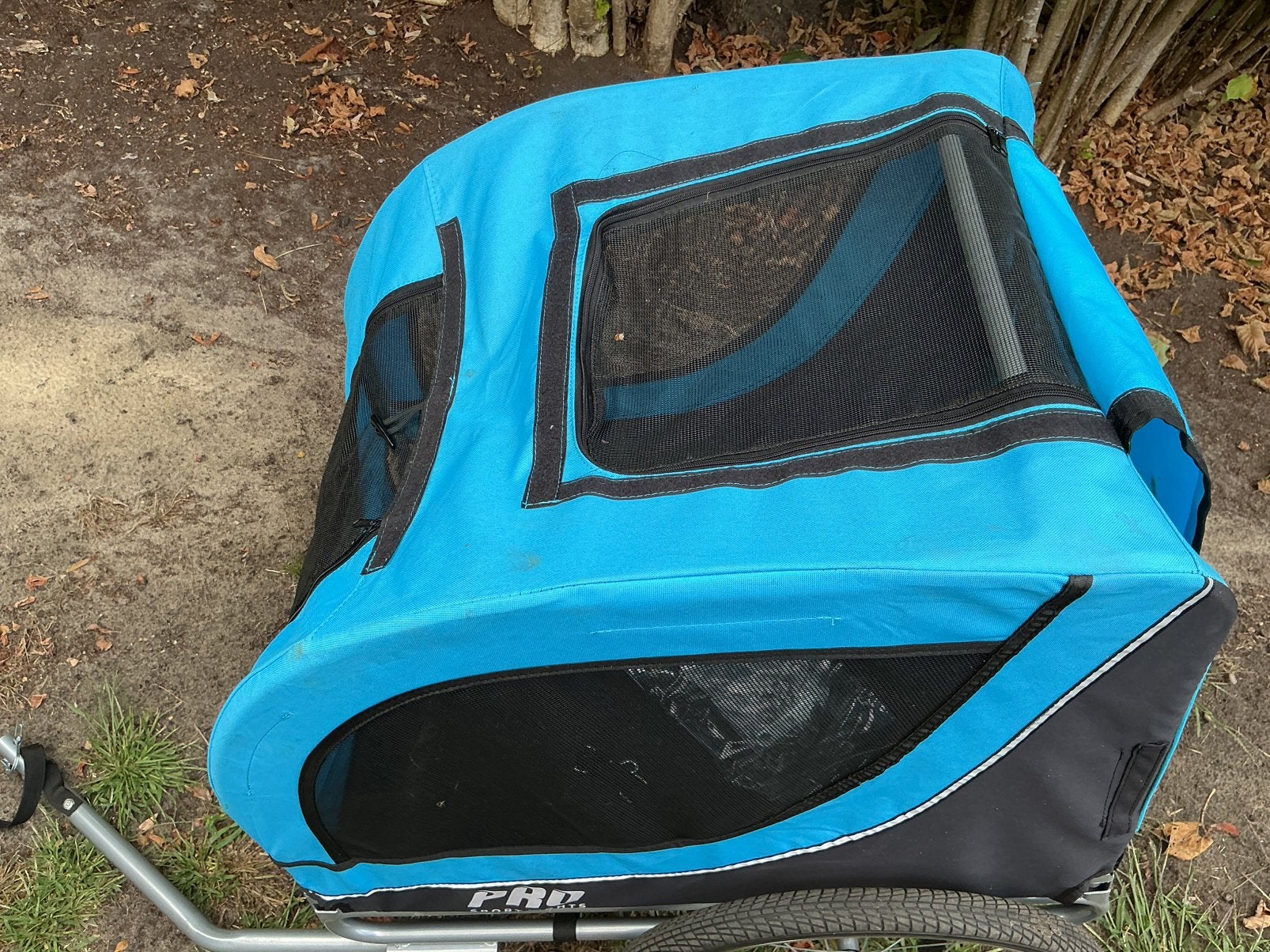 Fietskar voor hond, Ophalen, Zo goed als nieuw, Hondenkar, Opvouwbaar