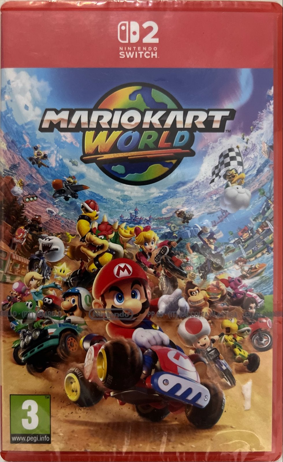 Mario Kart World - Nintendo Switch 2 (Nieuw Verzegeld), Racen en Vliegen, Nieuw, Eén computer, Ophalen of Verzenden