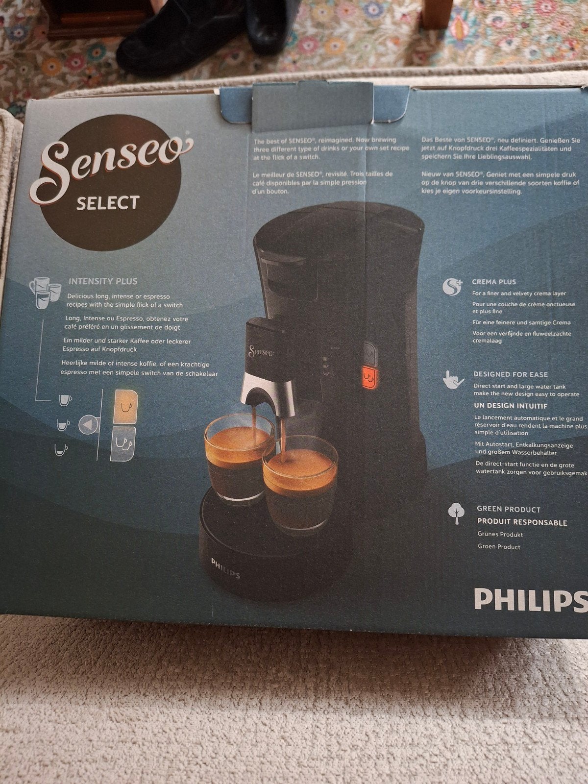 Senseo select  helemaal nieuw.