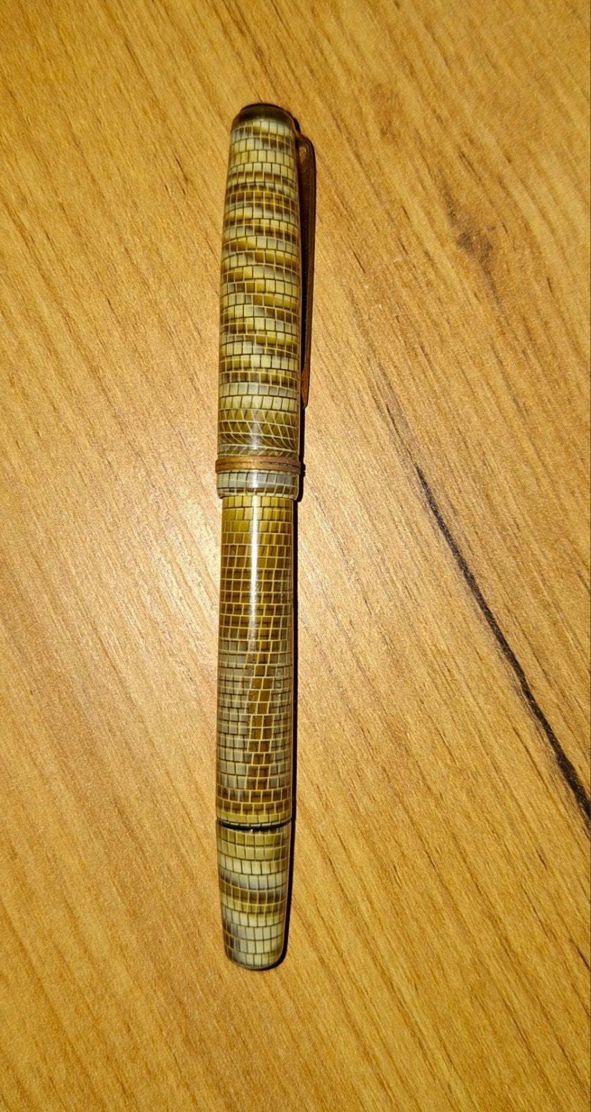 vintage Merlin Diamond vulpen uit de jaren 50.
De pen kenmer, Ophalen of Verzenden