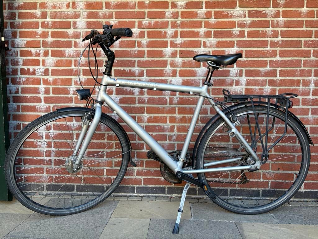 Cannondale Tesoro Tourfiets 3x9v, 28 inch, Gebruikt, Velgrem, 57 tot 61 cm