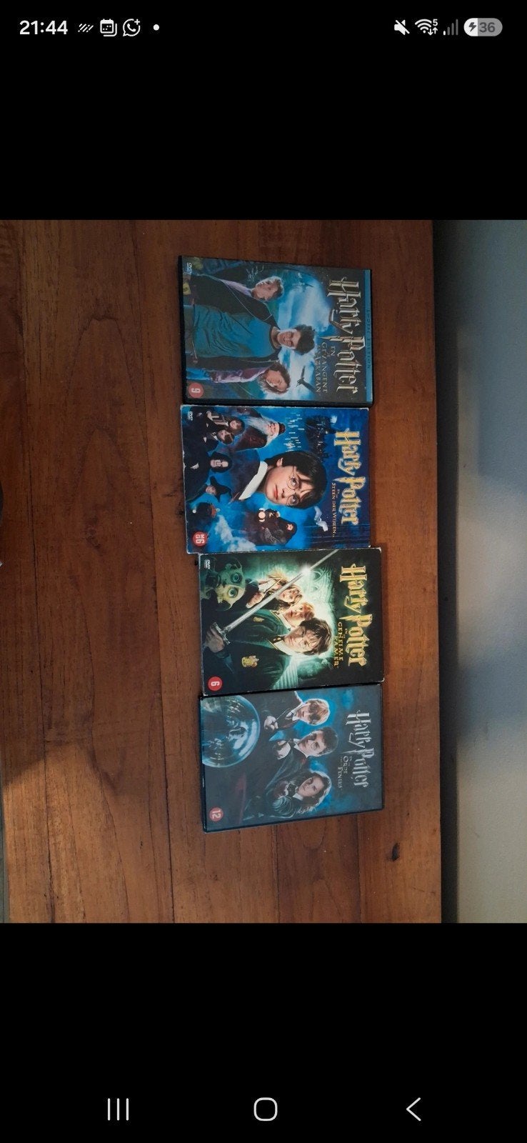 Harry Potter DVD's - Gebruikt maar spelen goed af, Avontuur, Gebruikt, Alle leeftijden, Ophalen of Verzenden