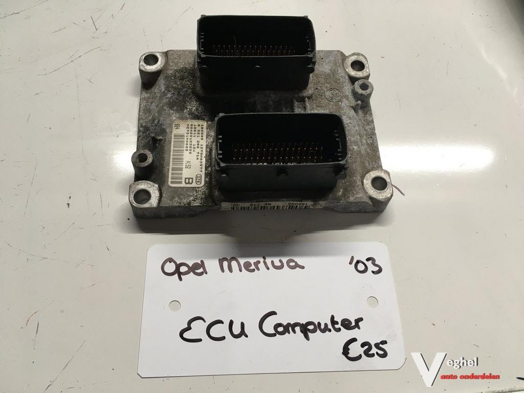 Opel Meriva 2003 ECU   0 261 206 714, Auto-onderdelen, Gebruikt, -, -, Ophalen of Verzenden