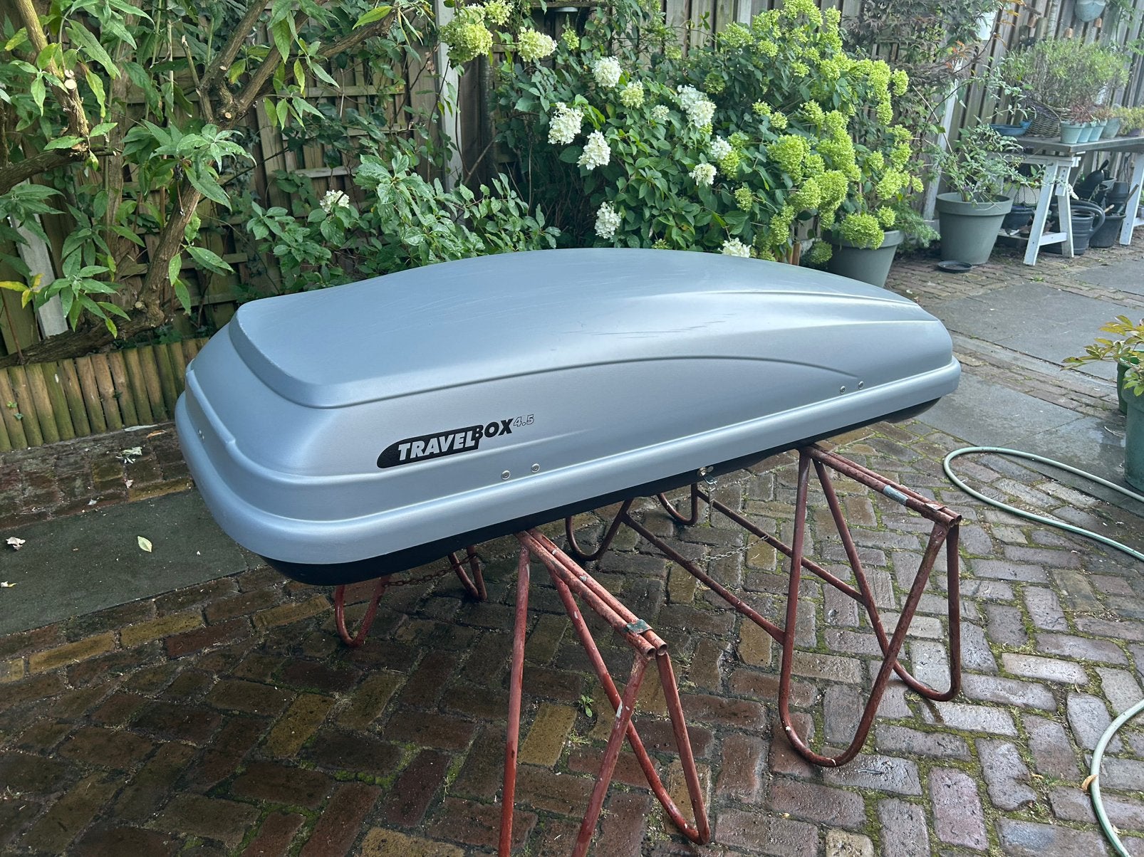 Dakkoffer Hapro travelbox 4.5, Ophalen, Gebruikt