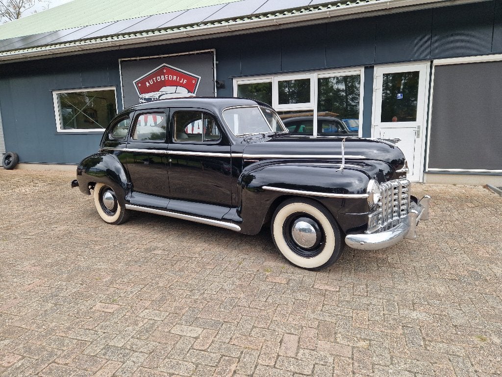 Dodge special de luxe 6 cil 1948, Auto's, Oldtimers, Achterwielaandrijving, 3900 cc, Zwart, Bedrijf