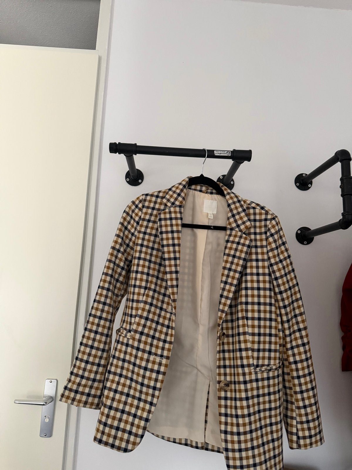 H&M Ruiten Blazer Maat S, Meerkleurig, Ophalen of Verzenden, Zo goed als nieuw, Jasje