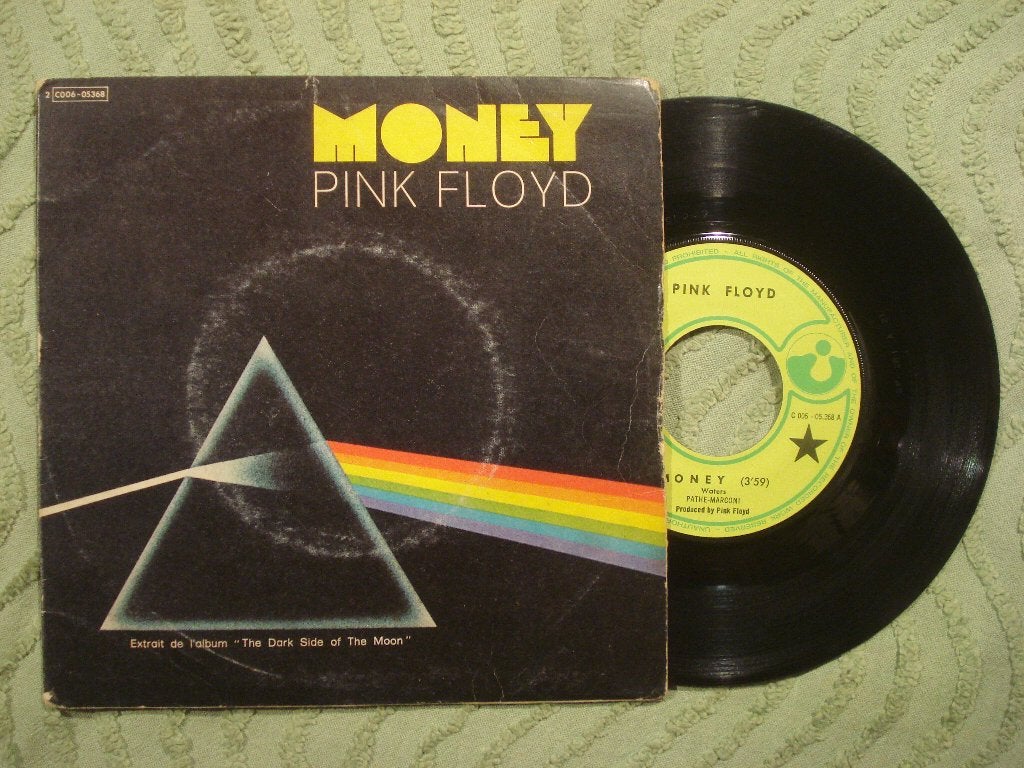 Pink Floyd 7" Vinyl Single: ‘Money’ (Frankrijk), Cd's en Dvd's, Vinyl Singles, Ophalen of Verzenden, Gebruikt, 7 inch, Rock en Metal