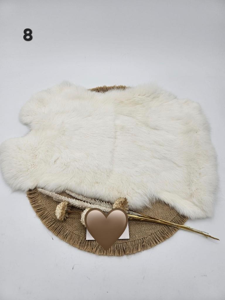 Konijnenvachtjes decoratie, Ophalen, Minder dan 50 cm, Grijs, Nieuw