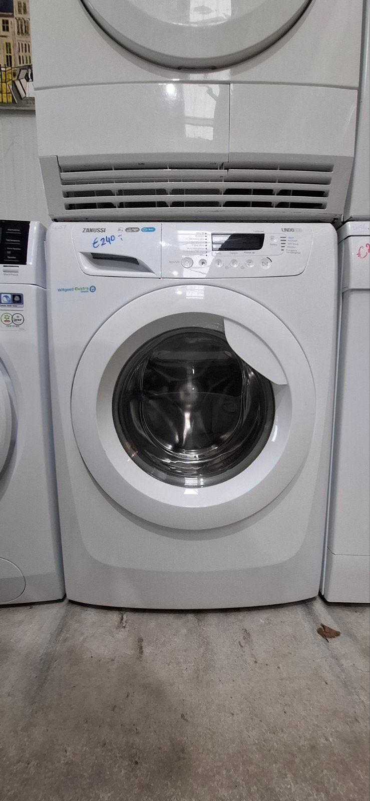 Zanussi wasmachine, 6 maand garantie 4087, Witgoed en Apparatuur, Wasmachines, Ophalen, 1200 tot 1600 toeren, Minder dan 85 cm