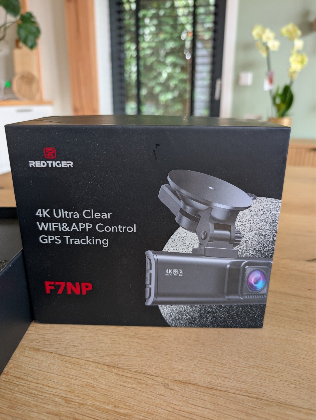 Redtiger F7NP 4K Dashcam met WiFi, App en GPS Tracking, Ophalen of Verzenden, Zo goed als nieuw