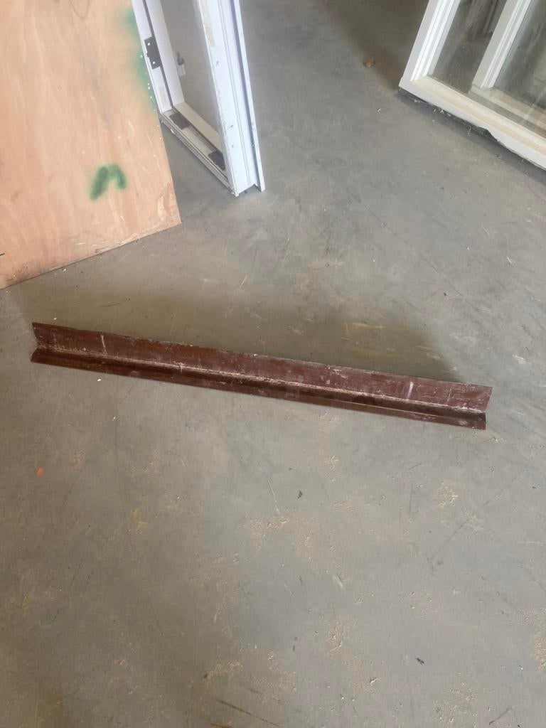 Stalen hoeklatei 130 lang, Ophalen, Q, Minder dan 3 meter, W