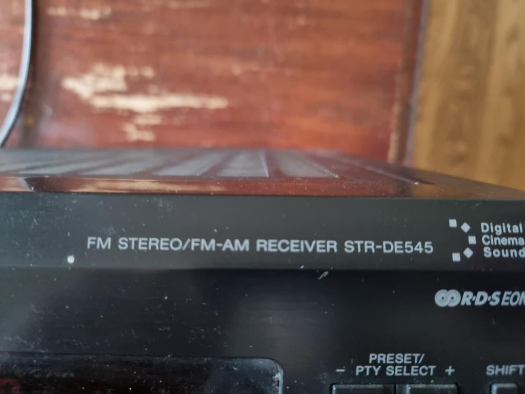 Sony STR-DE545 FM Stereo/FM-AM Receiver, Ophalen of Verzenden, Sony