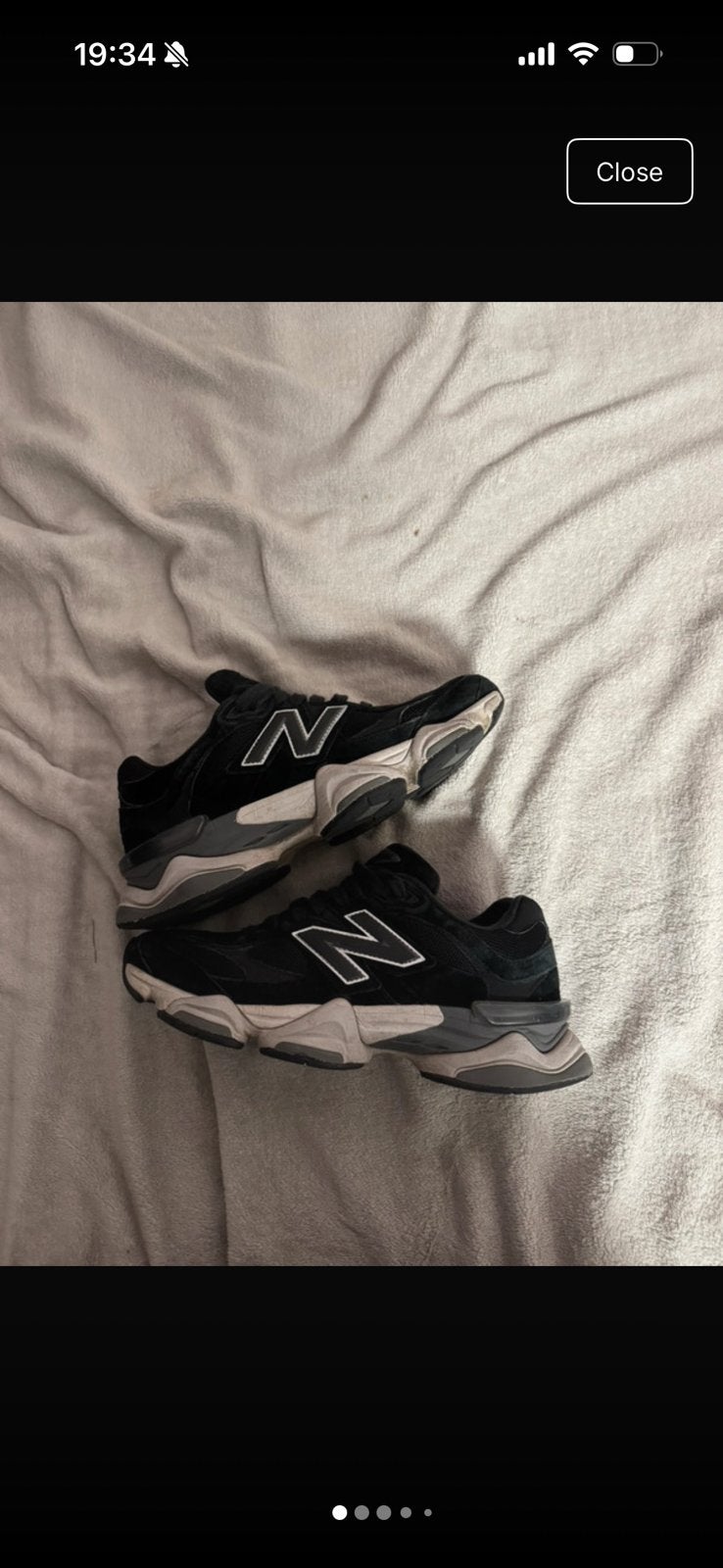 New Balance 9060, Zwart, Ophalen of Verzenden, Sneakers of Gympen, Gedragen