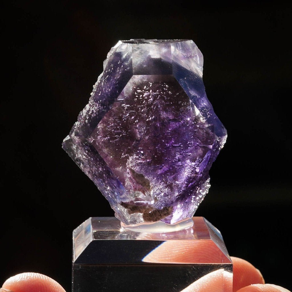 Tanzaniet fluoriet, Uit Quanzhou #3, Ophalen of Verzenden, Mineraal