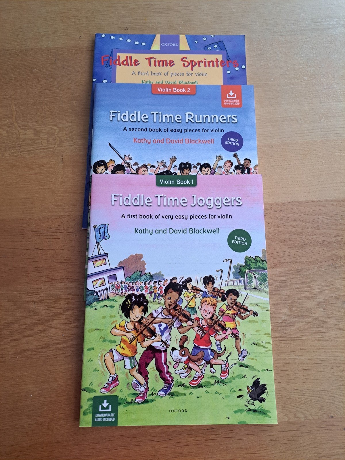 Fiddle Time Joggers, Runners & Sprinters - Vioolboeken, Ophalen of Verzenden, Nieuw, Overige niveaus, Kathy en David Blackwell