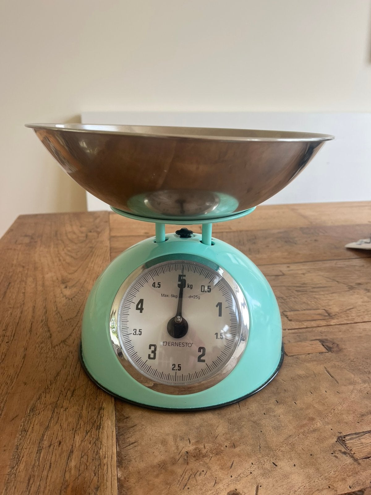 Vintage keukenweegschaal, Minder dan 10 kg, Keukenweegschaal, 1 tot 500 gram, Ophalen of Verzenden