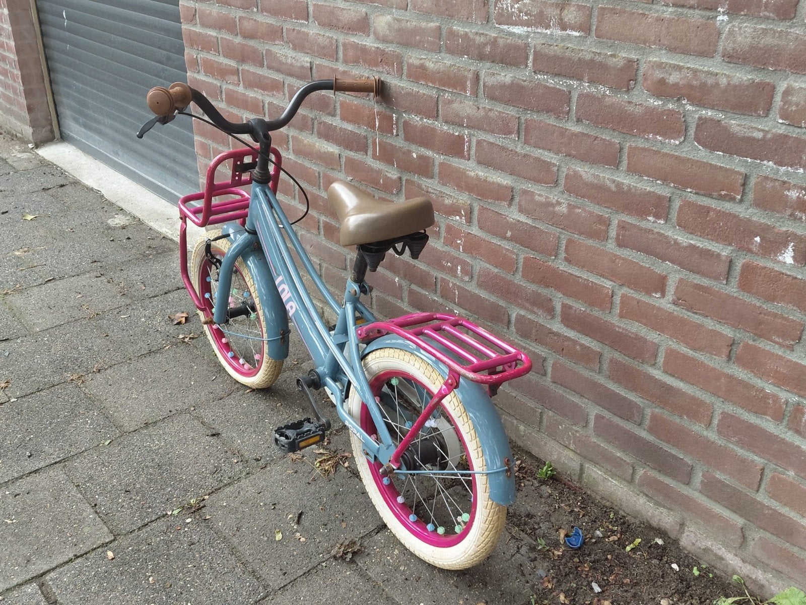 popal meisjes fiets 16inch, Ophalen, Gebruikt, 16 tot 20 inch