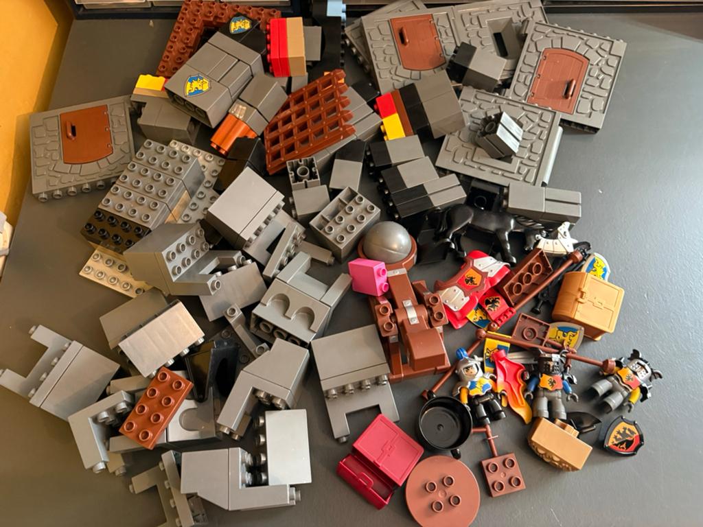 Lego duplo caslte, Lego, Lego, Verzenden, Zo goed als nieuw