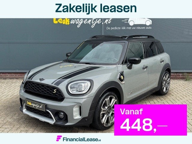 MINI Countryman 1.5 Cooper S E ALL4 Classic Automaat *pano, Automaat, 125 pk, Gebruikt, Zwart