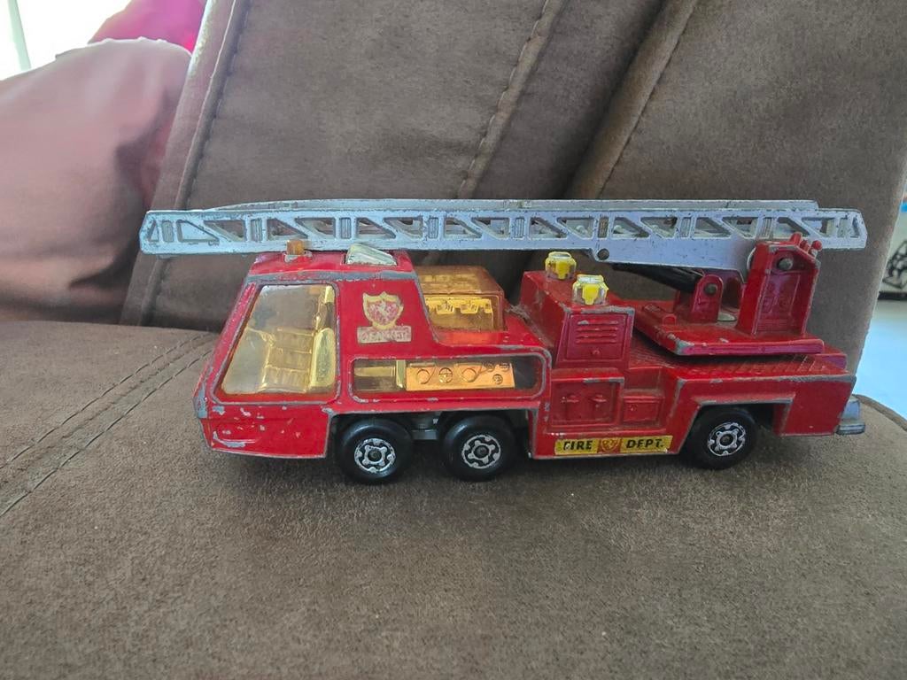 Matchbox Superkings K-9 Fire Tender Brandweerauto 1972, Overige merken, Gebruikt, Auto, 1:32 tot 1:50