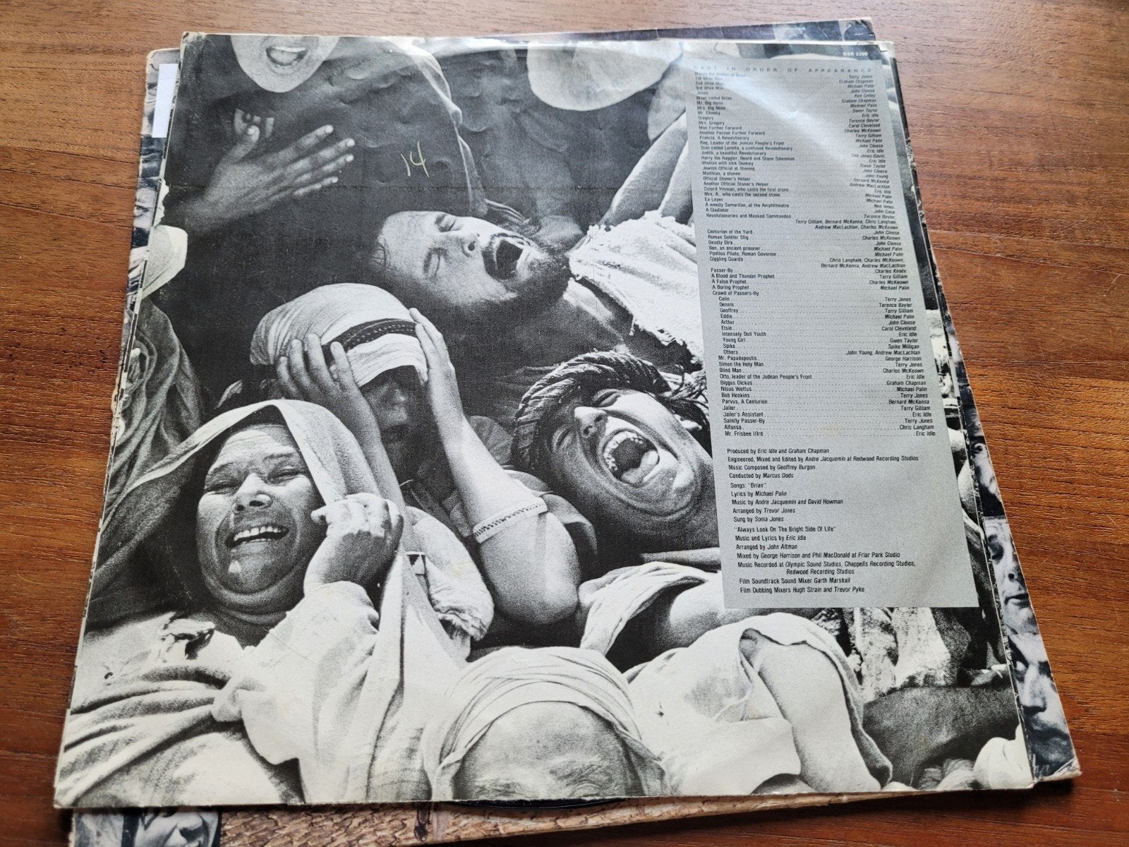 Monty Python's Life of Brian Soundtrack LP (1979), LP, Gebruikt, Soundtrack, Ophalen of Verzenden