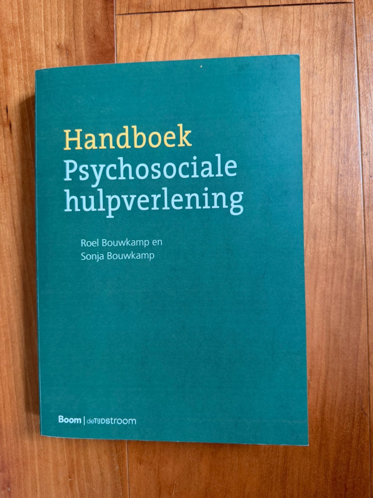 Handboek Psychosociale hulpverlening 9789024438457, Ophalen of Verzenden, Beta, Zo goed als nieuw, HBO
