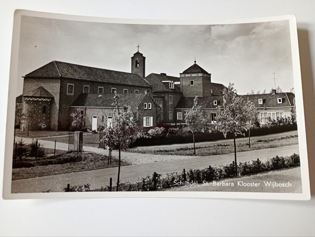 Schijndel Klooster Wijbosch, Ophalen of Verzenden, 1940 tot 1960, Ongelopen, Noord-Brabant