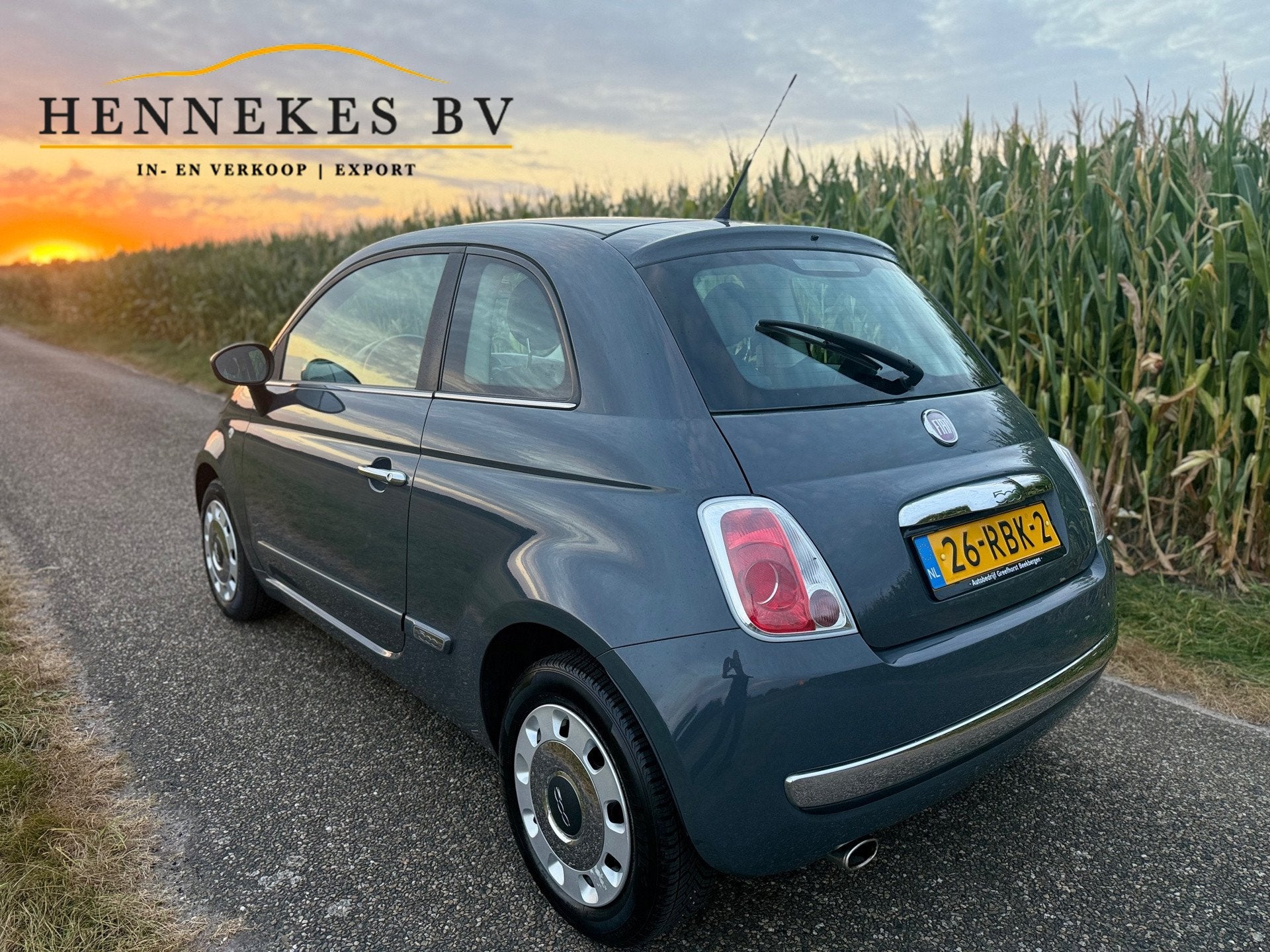 Fiat 500 1.2 Pop, Auto's, Euro 5, Stof, Gebruikt, 4 cilinders