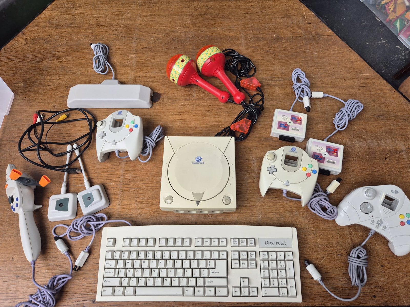 SEGA Dreamcast HKT-3030 & diverse accessoires., Ophalen of Verzenden