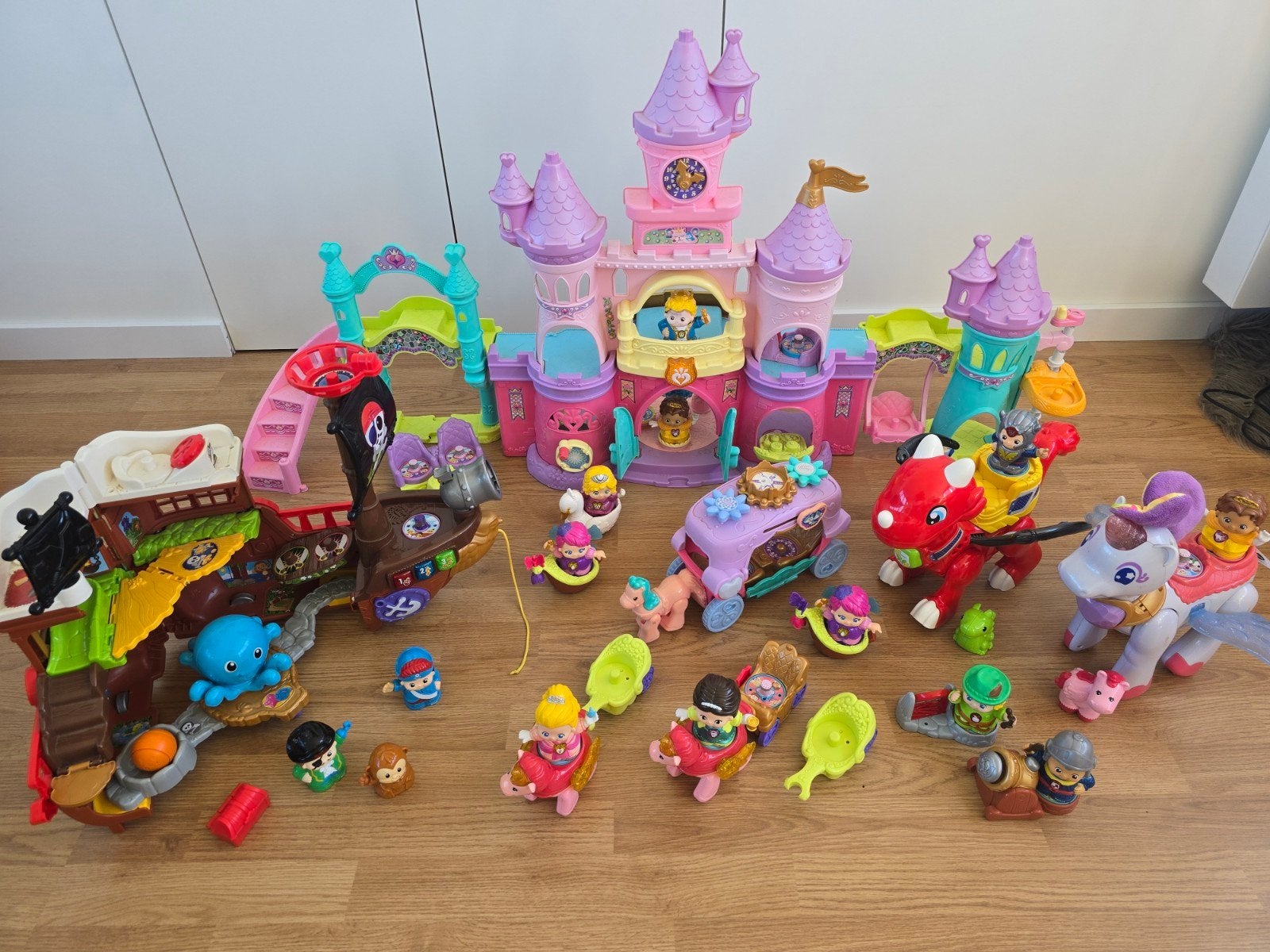 Vtech Vrolijke Vriendjes uitgebreide speelset, Ophalen, Gebruikt, Jongen of Meisje