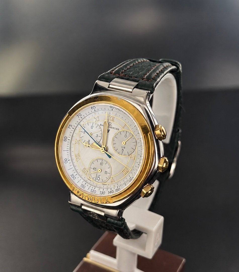Baume & Mercier Formula S F1 Chronograaf heren horloge, Overige merken, Polshorloge, Kunststof, Ophalen of Verzenden
