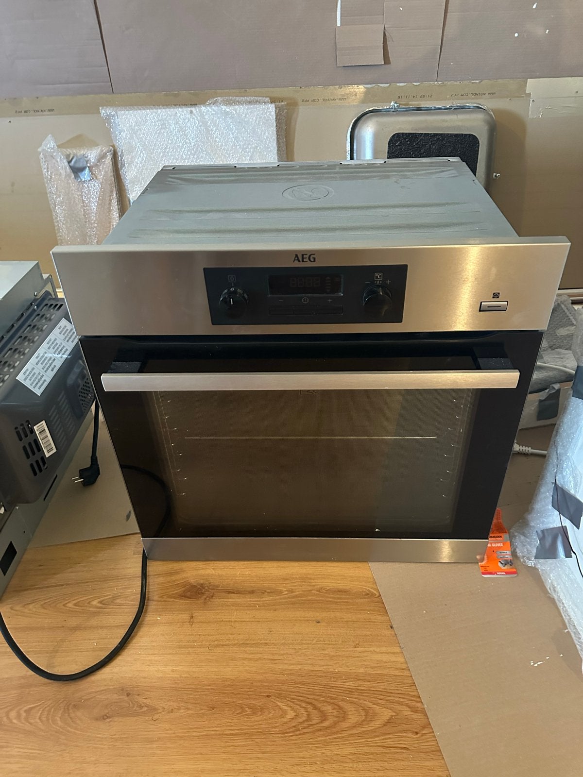 AEG Inbouw Oven - 71 BRB 03 AG en model BPE531020M, Ophalen, Gebruikt, Oven, Inbouw