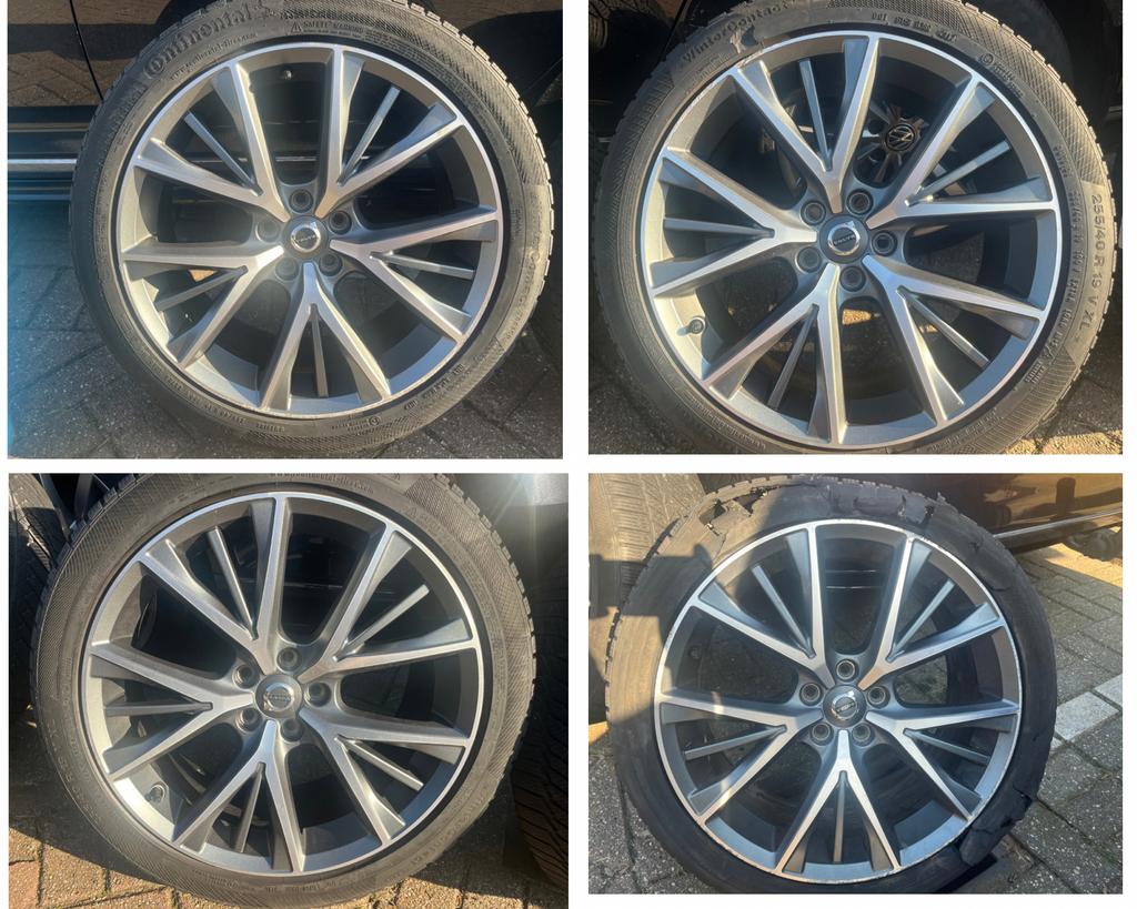 VOLVO 19 INCH VELGEN | TRIPLE SPOKE | SEAT VELGEN 16 INCH, Auto-onderdelen, Banden en Velgen, Velg(en), 235 mm, Zomerbanden, Ophalen