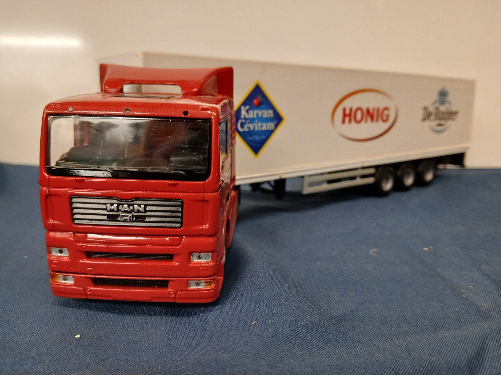 Lion Car M.A.N., Hobby en Vrije tijd, Modelauto's | 1:50, Ophalen, Zo goed als nieuw, Bus of Vrachtwagen