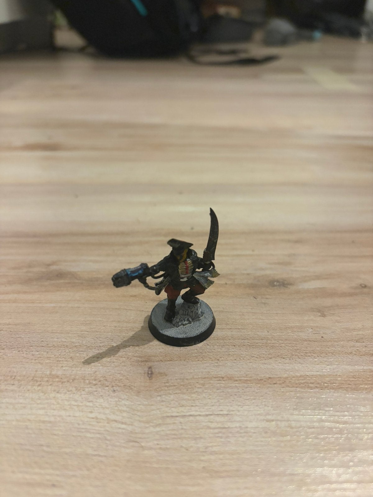 Warhammer 40k astra militarum commissar #2, Figuurtje(s), Ophalen of Verzenden, Geverfd, Warhammer 40000