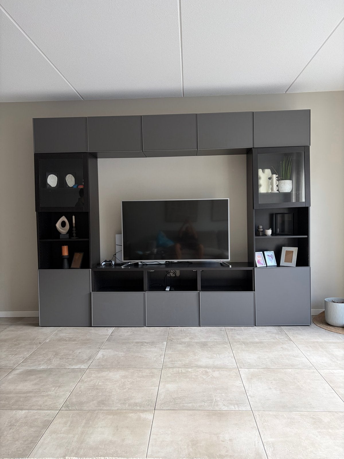 IKEA TV meubel opbergcombi - 3m breed, 2.3m hoog, 40cm diep, Huis en Inrichting, Kasten | Televisiemeubels, Ophalen of Verzenden