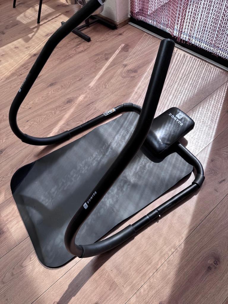 Domyos Buikspier trainer inclusief matje, Ophalen, Gebruikt, Buik, Overige typen