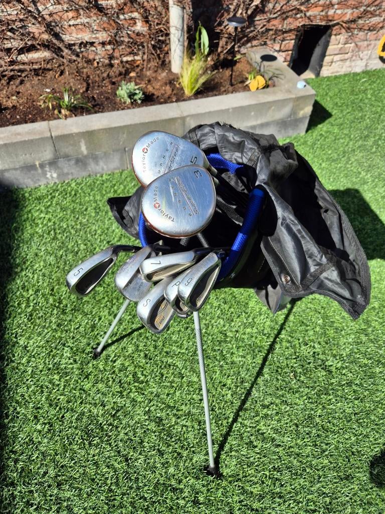 Golf tas compleet met clubs, Ophalen of Verzenden, Gebruikt, Set
