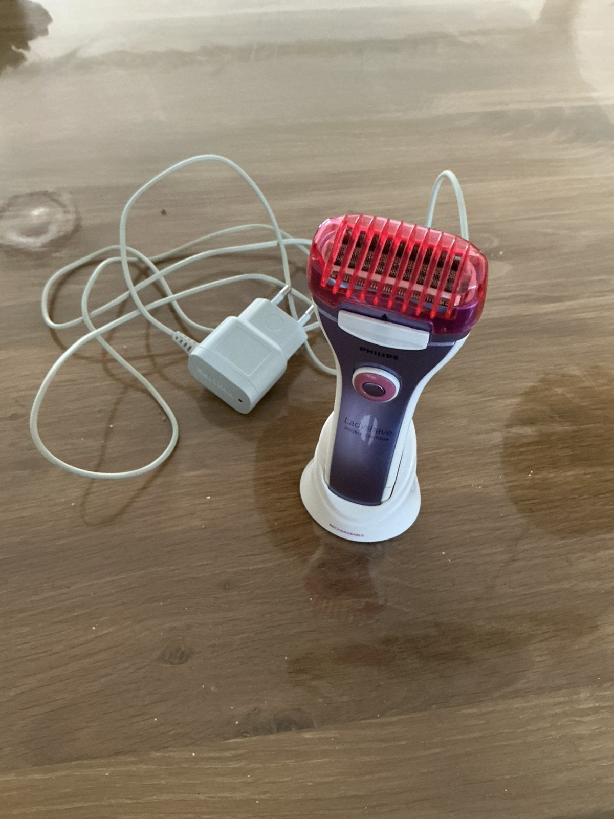 Philips Ladyshave double contour, Ophalen of Verzenden, Zo goed als nieuw, Scheren en Epileren