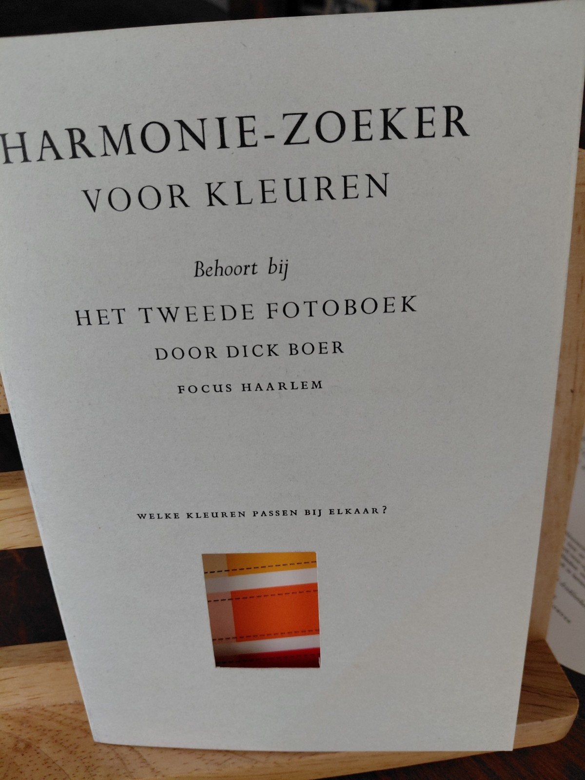 Het tweede fotoboek van DICK BOER., Boeken, Ophalen