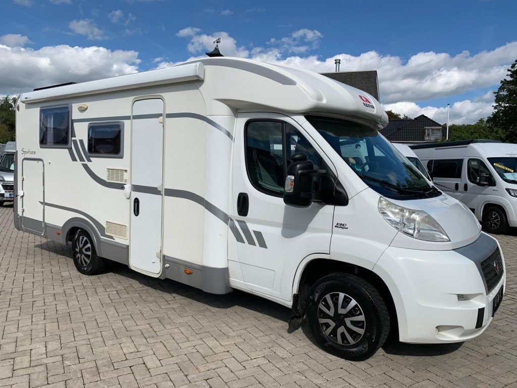 Adria Sport S577SP Queensbed garage 2010 Top-Klasse, Ringverwarming, Fiat, Bedrijf, Tot en met 3