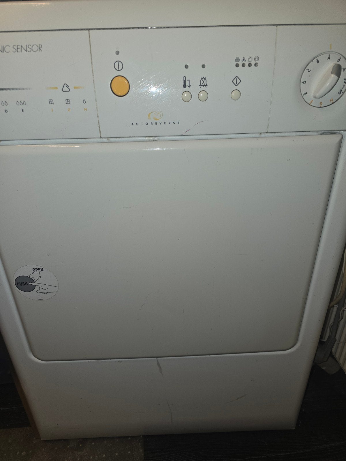 Zanussi Electronic Sensor Wasdroger(slang voor de afvoer), Witgoed en Apparatuur, 6 tot 8 kg, Gebruikt, Luchtafvoer, Ophalen of Verzenden